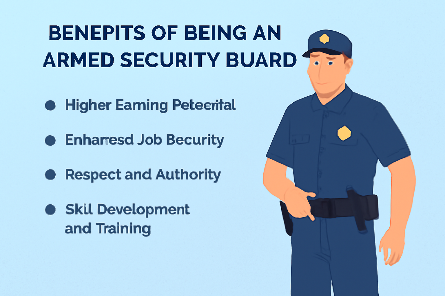 Benefits of being an armed security guard